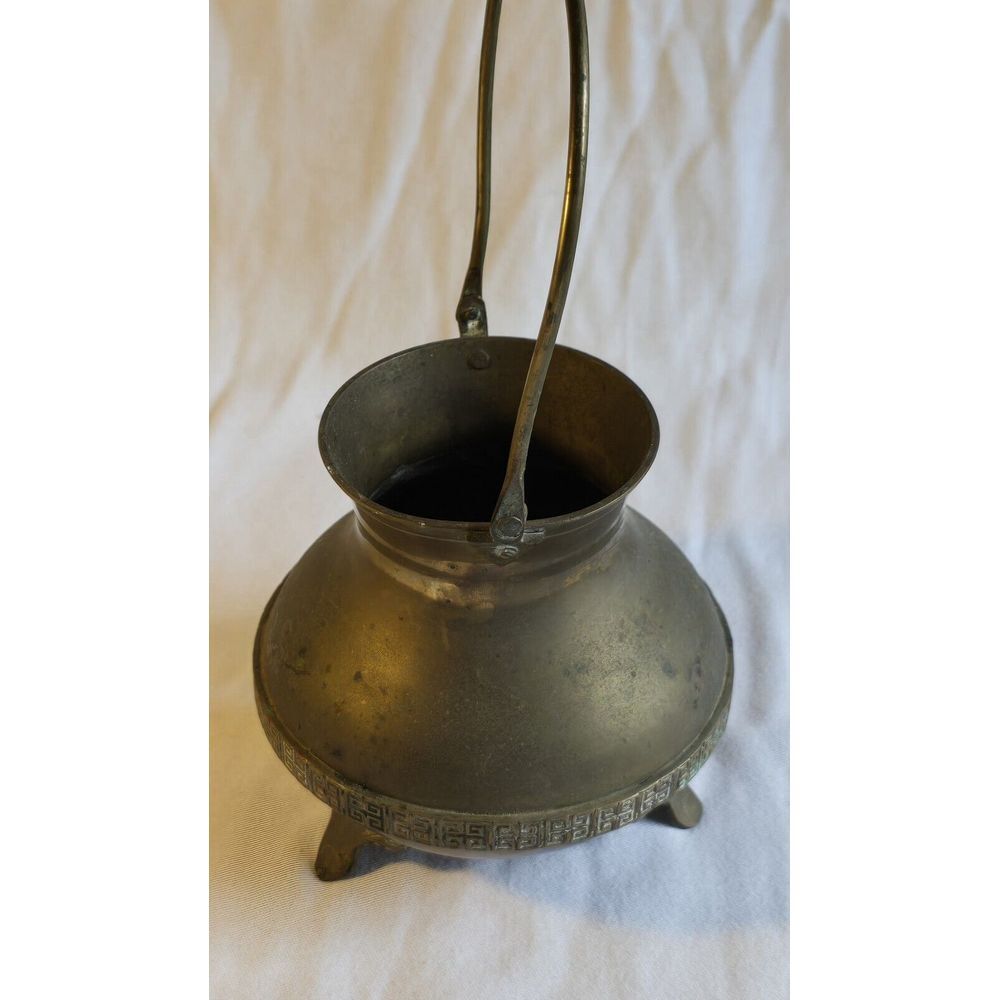 Copper Pot With Handle From India - Picture 2 of 5